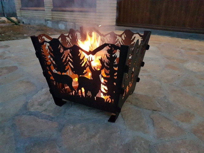 Очаг для огня 50х50х40 в Москве