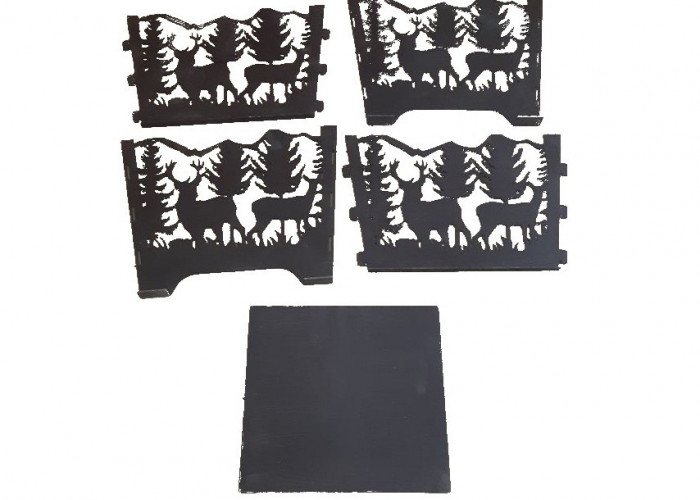 Очаг для огня 50х50х40 в Москве