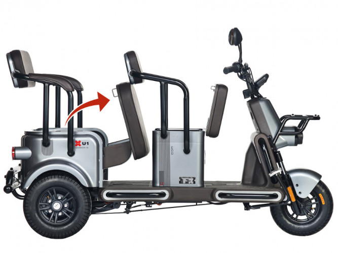 Пассажирский электротрицикл Wanshida U1-X в Москве