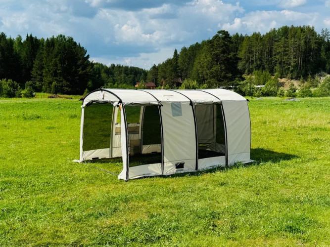 Шатер - Мобильная баня-палатка Морж Shelter XL в Москве