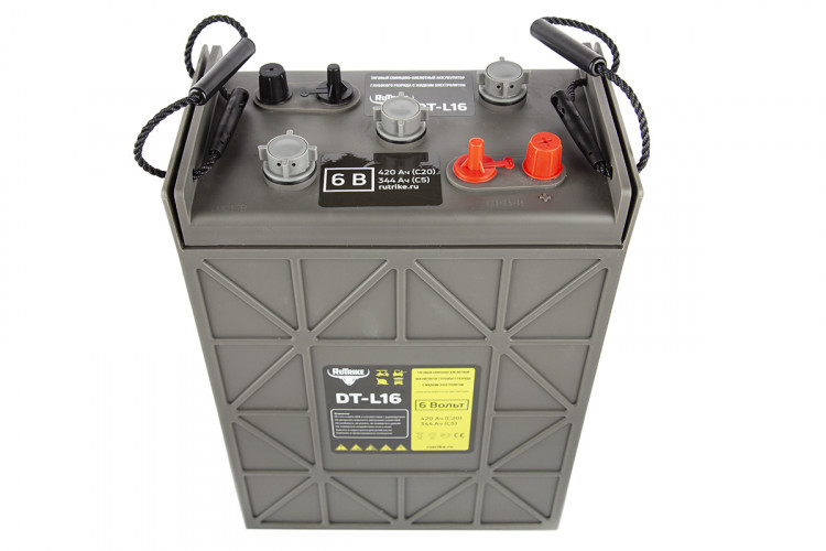 Тяговый аккумулятор RuTrike WET DTL16 (L16H-AC) 6V275A/H C3 в Москве