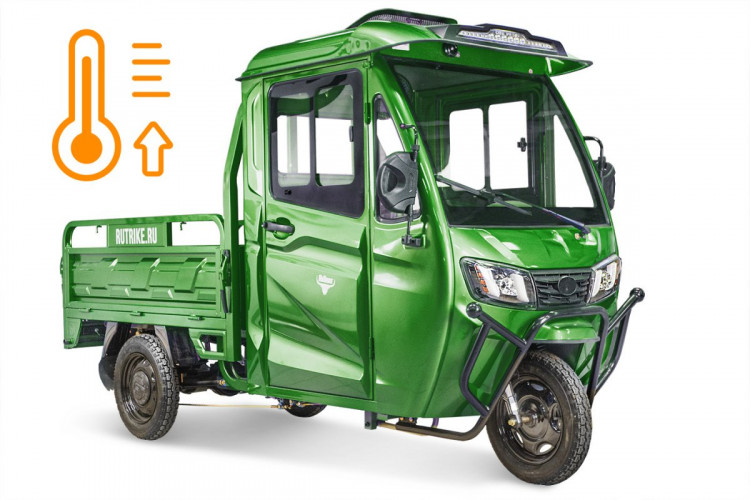 Электротрицикл Rutrike КАРГО Кабина обогрев 1500 грузовой в Москве
