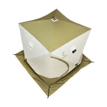 Палатка зимняя куб СЛЕДОПЫТ Premium Long в Москве