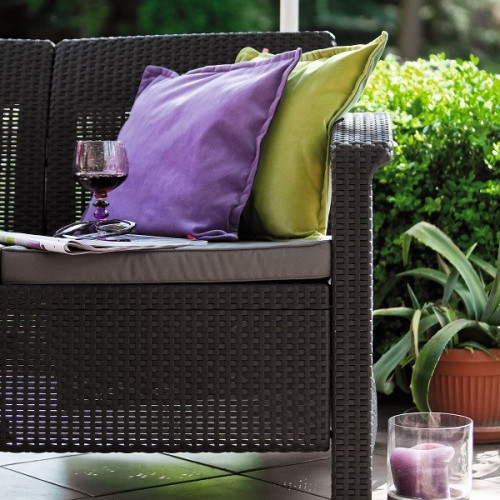 Диван садовый Keter Corfu II Love Seat Max в Москве