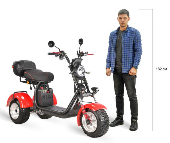 Электроскутер White Siberia IKRA 5000W в Москве
