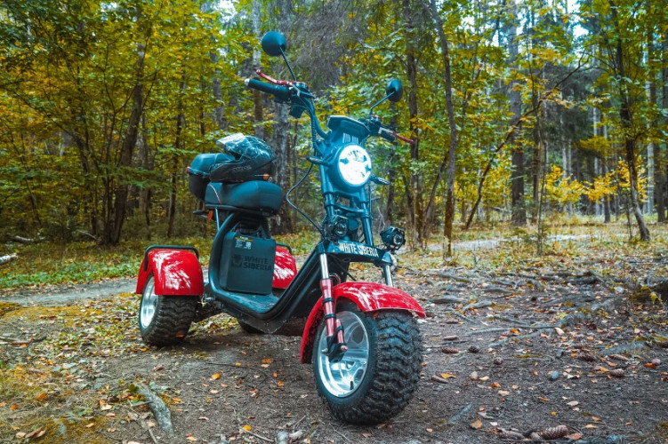 Электроскутер White Siberia IKRA 5000W в Москве