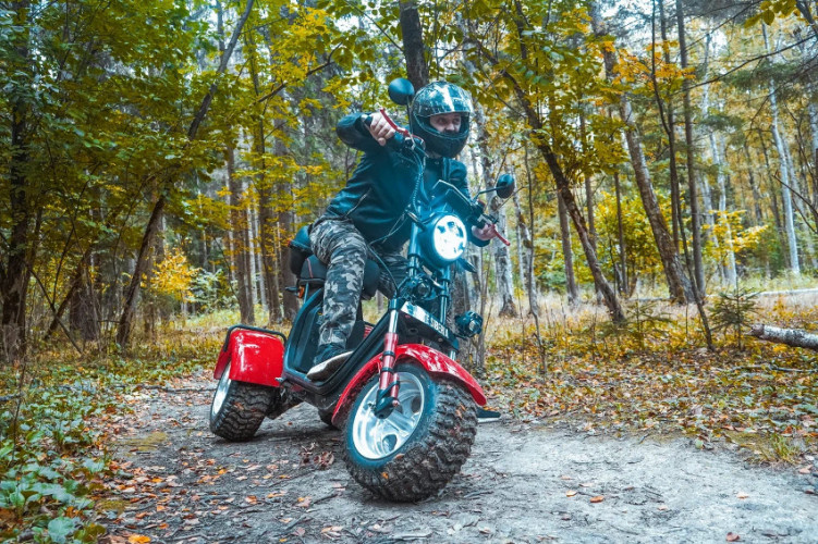 Электроскутер White Siberia IKRA 5000W в Москве