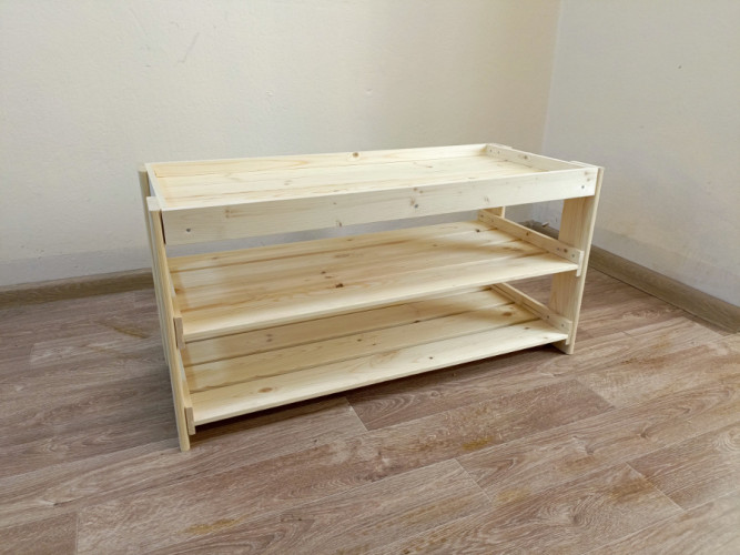 Полка для обуви деревянная в Москве