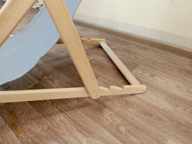 Кресло-шезлонг деревянное складное в Москве