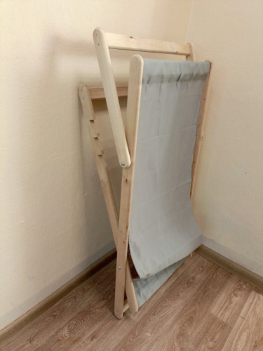 Кресло-шезлонг деревянное складное в Москве