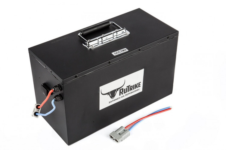 Литиевый тяговый аккумулятор RuTrike 60V52A/H Li(MnCoNi)O2 в Москве