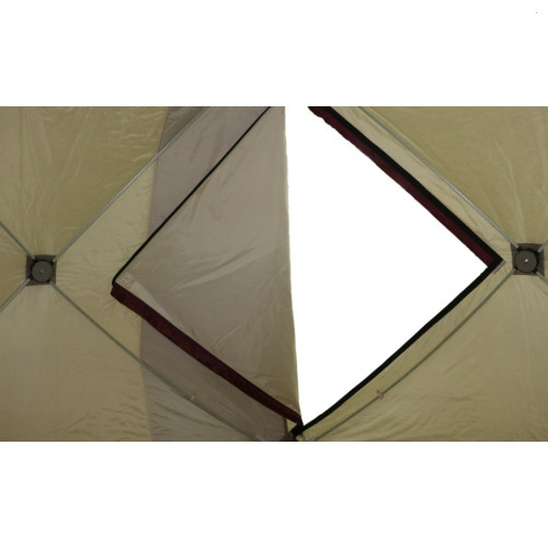 Зимняя палатка для рыбалки Куб Снегирь 3T Long Компакт в Москве