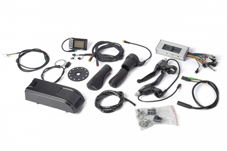 Мотор-колесо Eltreco 48V 350W LCD 26" передний АКБ HL 48V 10А/ч в Москве