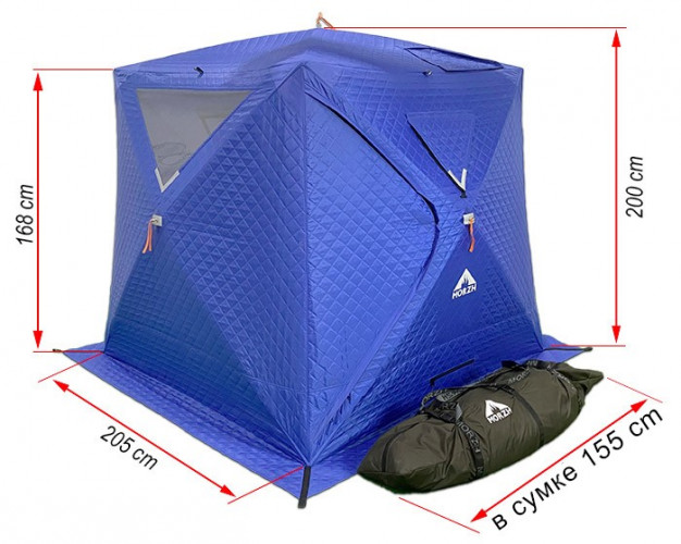 Палатка-Баня МОРЖ КУБ 2 сорт в Москве