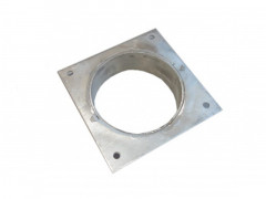 Накладка для приточки Сибтермо под гофрорукав 80 мм Накладка для приточки Сибтермо под гофрорукав 80 мм