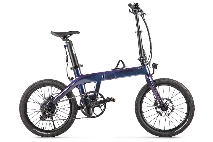 Электровелосипед складной Carbon 20" Sporto в Москве