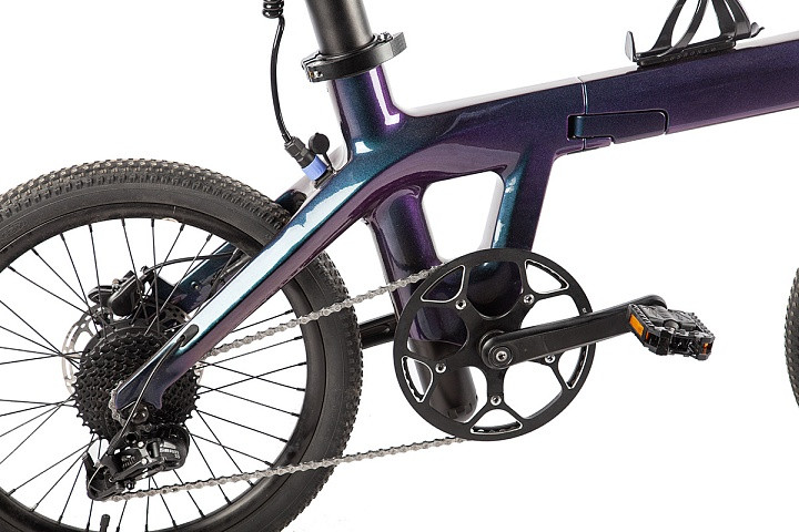 Электровелосипед складной Carbon 20" Sporto в Москве