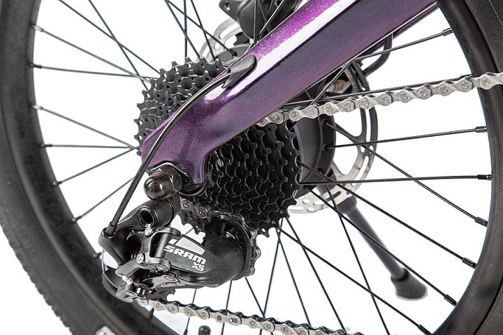 Электровелосипед складной Carbon 20" Sporto в Москве