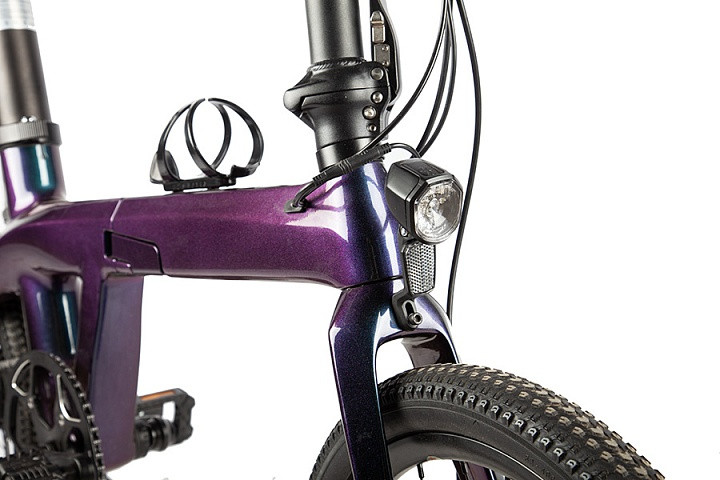 Электровелосипед складной Carbon 20" Sporto в Москве