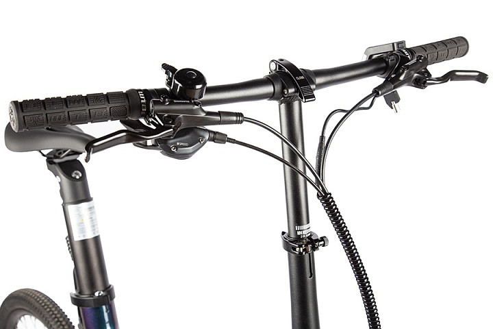 Электровелосипед складной Carbon 20" Sporto в Москве