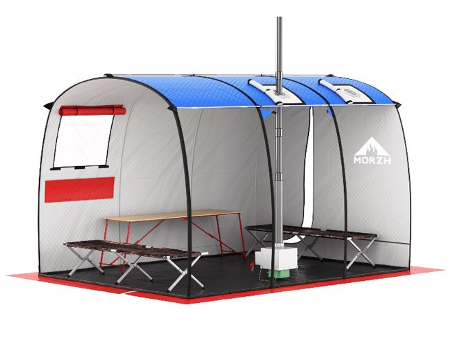 Мобильная баня-палатка МОРЖ Max в Москве