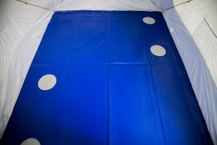 Пол ПВХ в палатку Pulsar 4T long с отверстиями в Москве