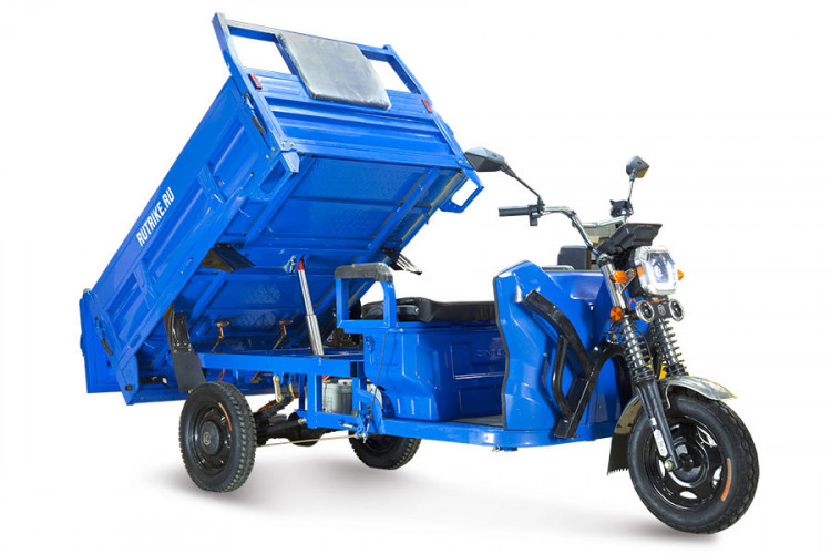 Грузовой электрический трицикл Rutrike D5 1700 гидравлика в Москве