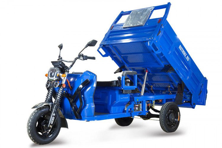 Грузовой электрический трицикл Rutrike D5 1700 гидравлика в Москве