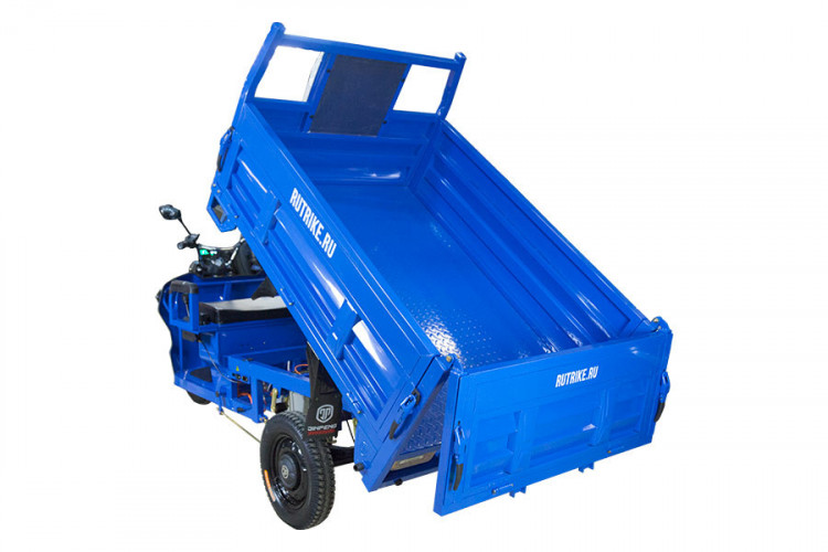 Грузовой электрический трицикл Rutrike D5 1700 гидравлика в Москве